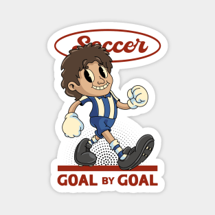 Cute Football Boy Magnet