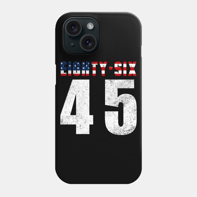 Eighty-six 45 Tshirt Phone Case by CMDesign