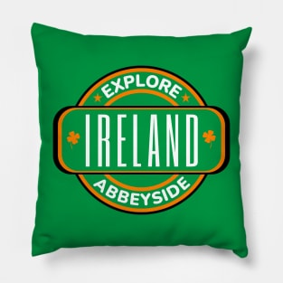 Abbeyside, Ireland - Irish Town Pillow