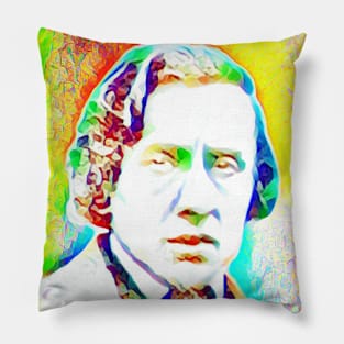 Frédéric Chopin Colourful Portrait | Frédéric Chopin Artwork 11 Pillow