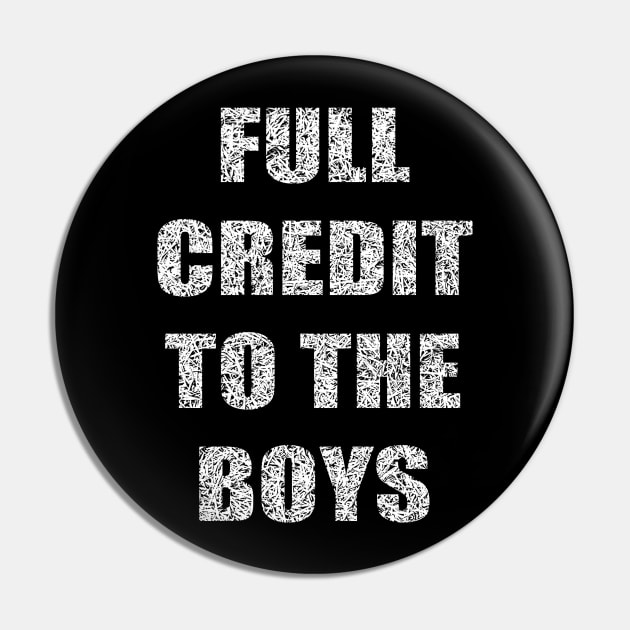 Full credit to the boys Pin by Pebblestone