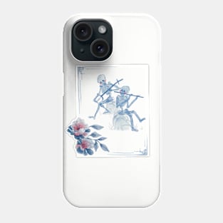 Skeleton Musicians Phone Case