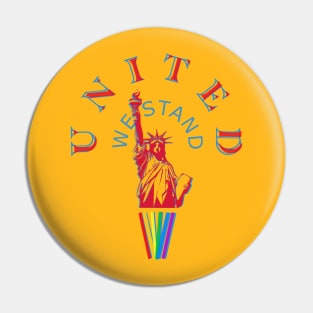 UNITED we STAND Pin