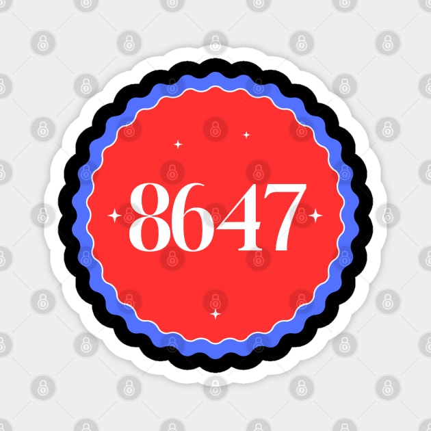 8647 Magnet by Creatifly Graphic Tees