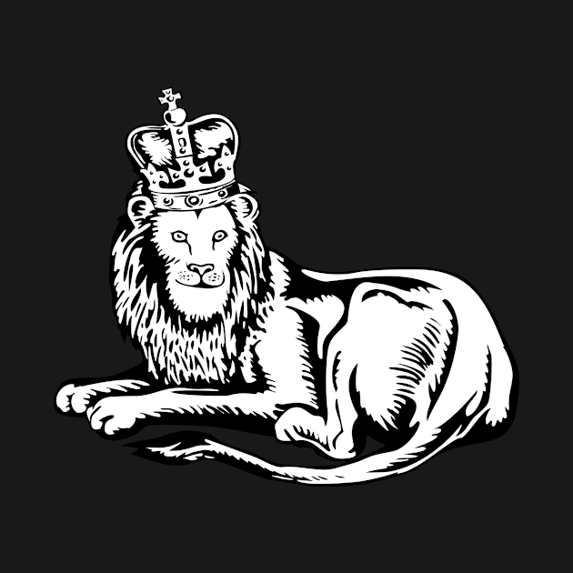 King of Lions Retro by retrovectors