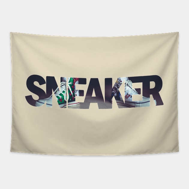 The Sneaker - Classic Footwear Tapestry by BavarianApparel