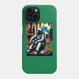 Astronaut Crime Phone Case