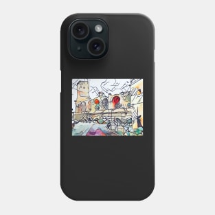 Kandinsky meets Arles, motif 2 Phone Case