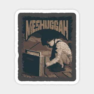 Meshuggah Vintage Radio Magnet