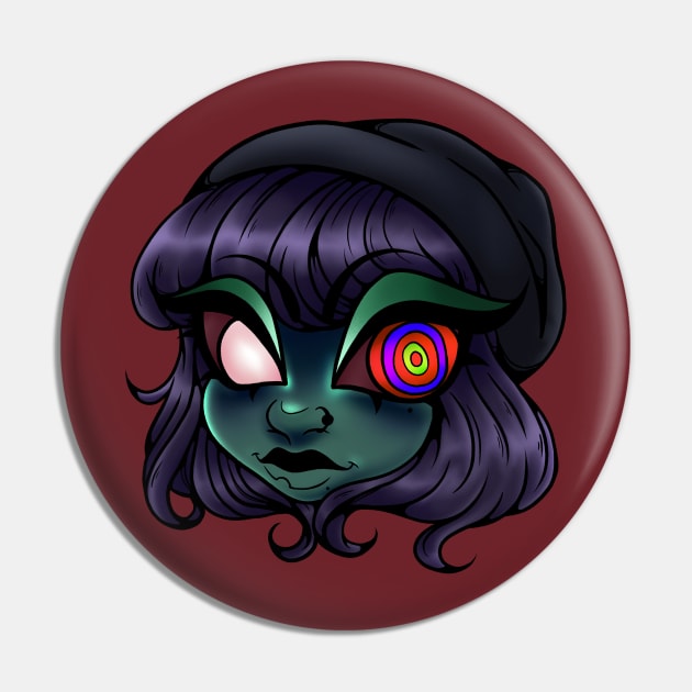 Undead Beauty Pin by CashmereThot