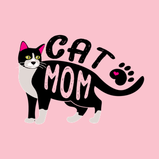 Cat Mom T-Shirt