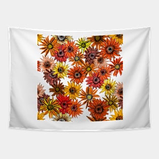 Bright Flowers Tapestry