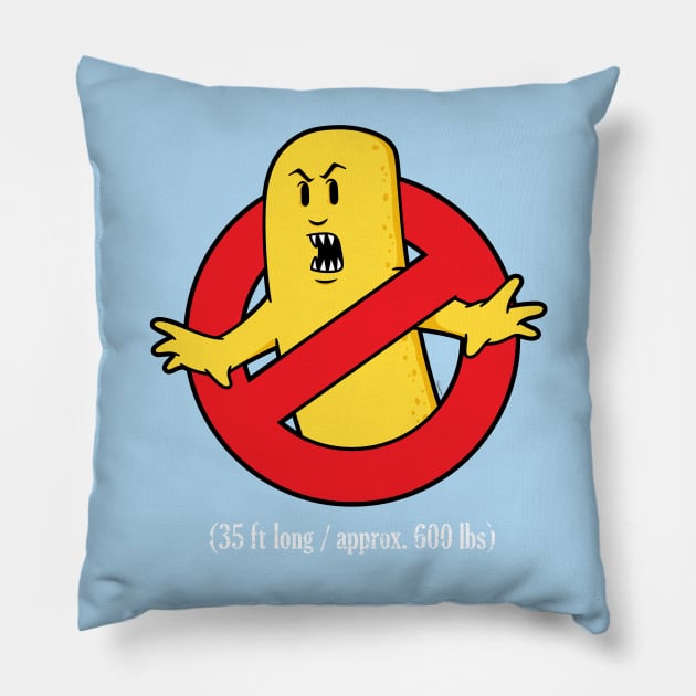 That's a Big Twinkie! Pillow by mikehandyart