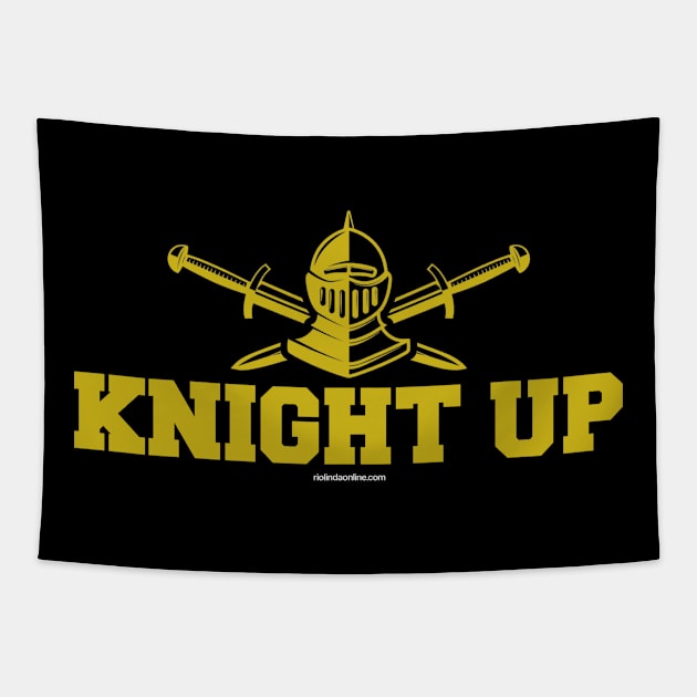 Knight Up! Tapestry by johntodd