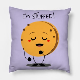 I'm stuffed! Pillow