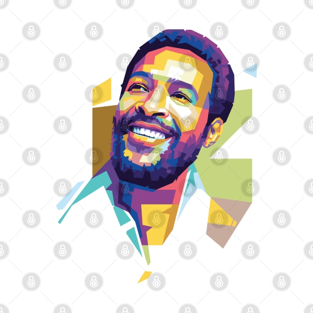 Marvin Gaye Popart Uncurve by REKENINGDIBANDETBRO