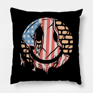 Usa smile Pillow