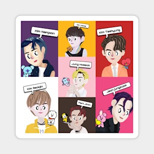 Bts design Magnet