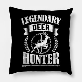 Retro Vintage Style Legendary Deer Hunting Gift For Hunter Pillow