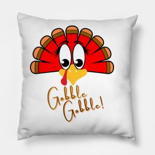 Gobble Gobble | Thanksgiving Turkey Pillow