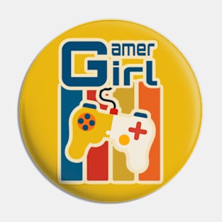 Girl Gamer Pin