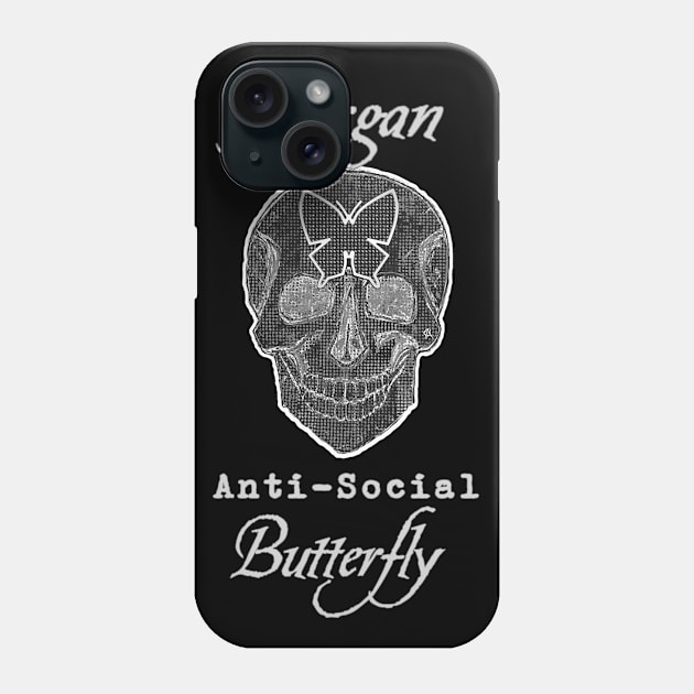 Anti Social Butterfly - Morgan Phone Case by  EnergyProjections