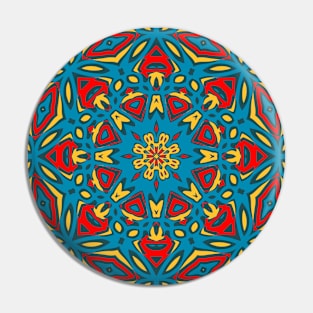 Bohemian Pattern Pin