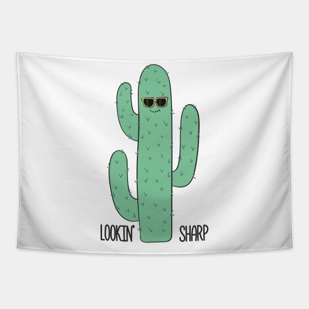 Looking Sharp! Cactus Tapestry by Dreamy Panda Designs