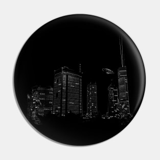 Vice City Downtown - Stripes Pin