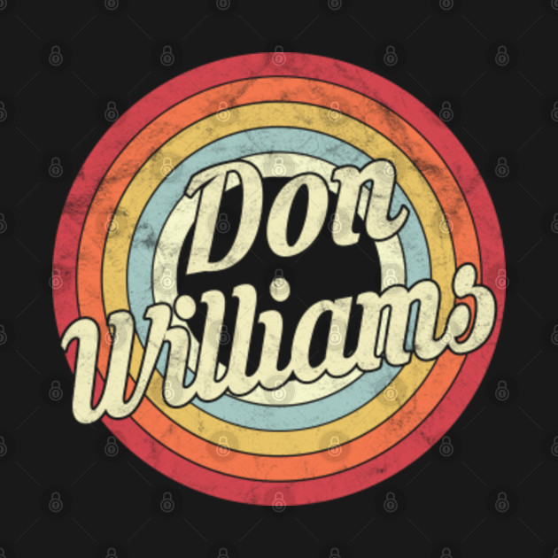 Discover Don Williams - Retro Style - Don Williams - T-Shirt