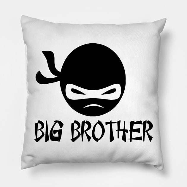 Ninja Big Brother Pillow by jaybirdjill