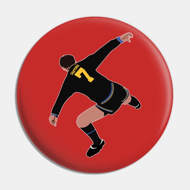 Eric Cantona Kung Fu Kick Pin by TheUnitedPage