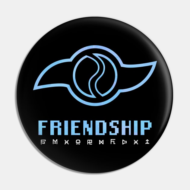 Digimon Crest of Friendship Pin by Kaiserin