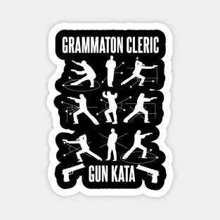 Grammaton Cleric Gun Kata Magnet