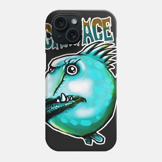 scarface fish Phone Case by anticute