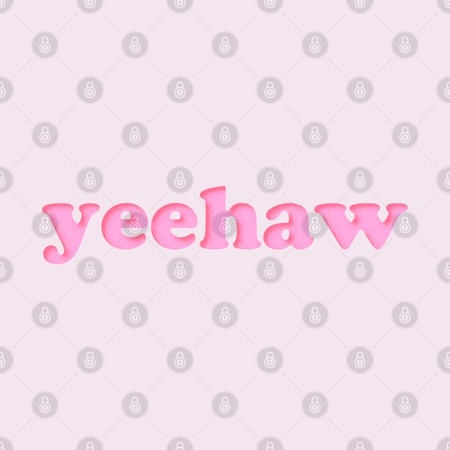 yeehaw (pink) by kassiopeiia