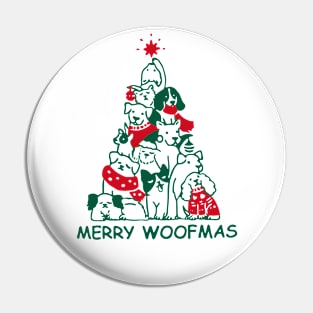 Merry Woofmas Pin