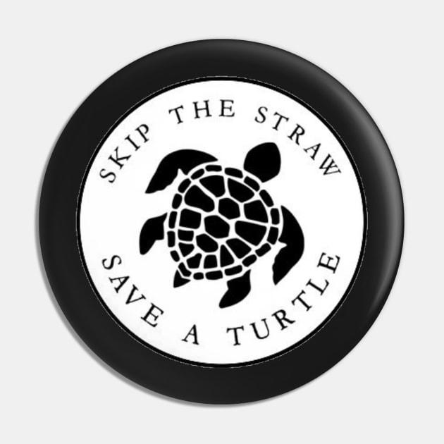 skip the straws save a turtle Pin by davieloria