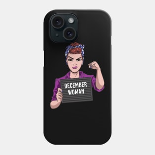 December Woman Phone Case