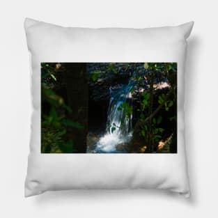 bll waterfall Pillow