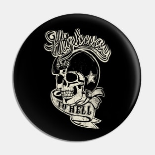 highway to hell Pin