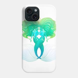 Gemini ♊ Zodiac mermaid Phone Case