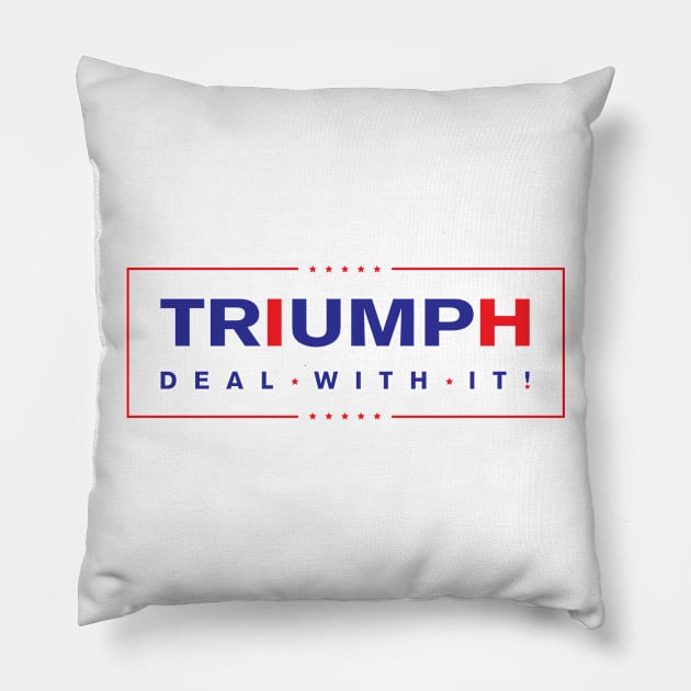 TRIUMPH - Color Pillow by SEspider