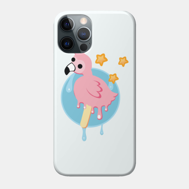 Flamingo Ice Cream Youtuber Logo Flamingo Youtube Phone Case Teepublic - flamingo roblox merchandise