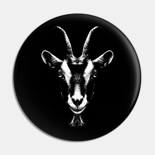 Goat / Portrait / Head Pin