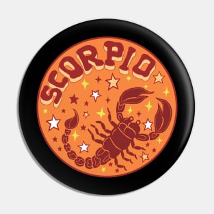 SCORPIO ZODIAC Pin