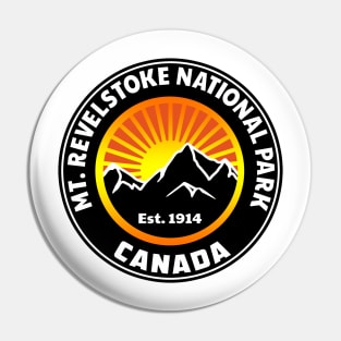 Mount Revelstoke National Park British Columbia Canada Pin