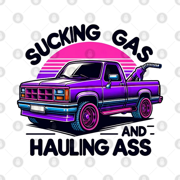 Sucking Gas and Hauling Ass by Maries Papier Bleu