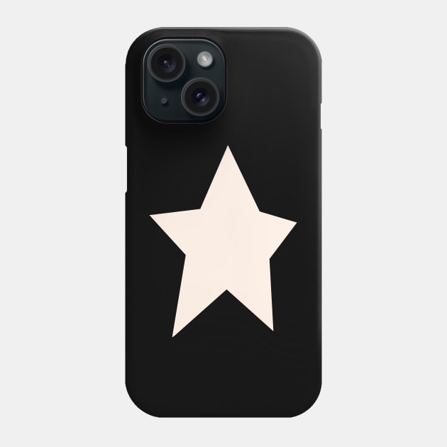 Star 1 Peach Fuzz Pantone Color of the Year 2024 Phone Case by ellenhenryart