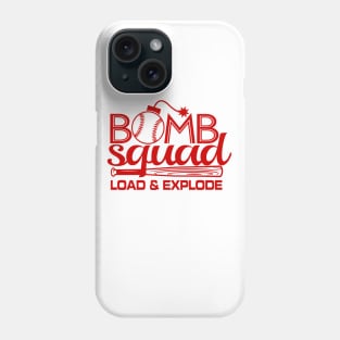 Baseball Softball Bomb Squad Home Run Dinger Club Phone Case